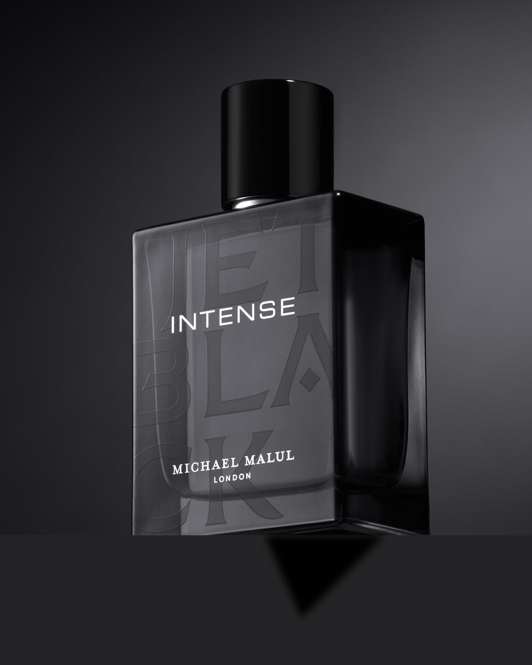 Michael Malul Jet Black Intense Eau de Parfum for Men - 100ml | 3.4oz