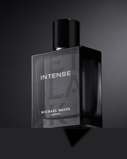Michael Malul Jet Black Intense Eau de Parfum for Men - 100ml | 3.4oz