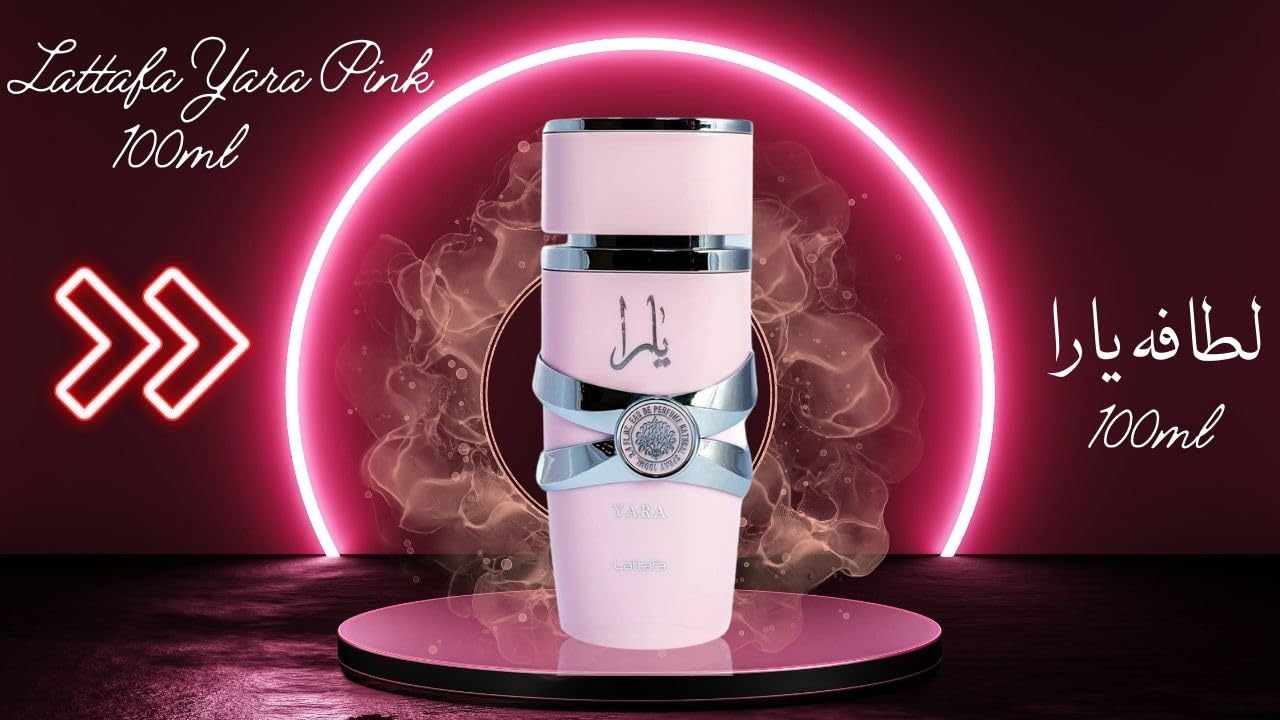 Yara Pink Eau De Parfum 100ml (3.4 fl oz) for Female Long-Lasting Fragrance