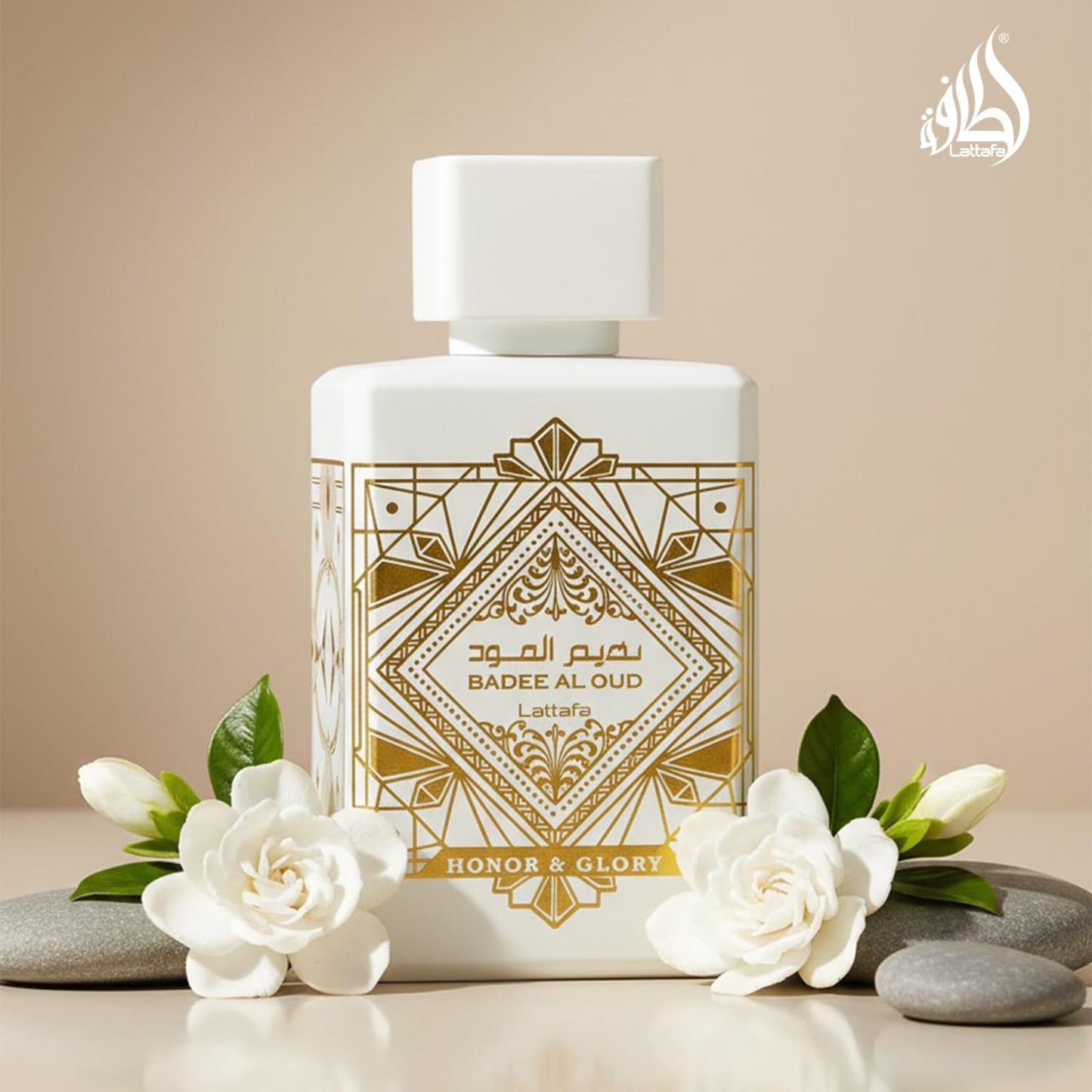Lattafa Bade'e Al Oud Honor & Glory - Fruity, Vanilla, Warm Spicy, Woody - Eau de Parfum Long-Lasting Fragrance for Unisex, 3.40 Ounce / 100 ml