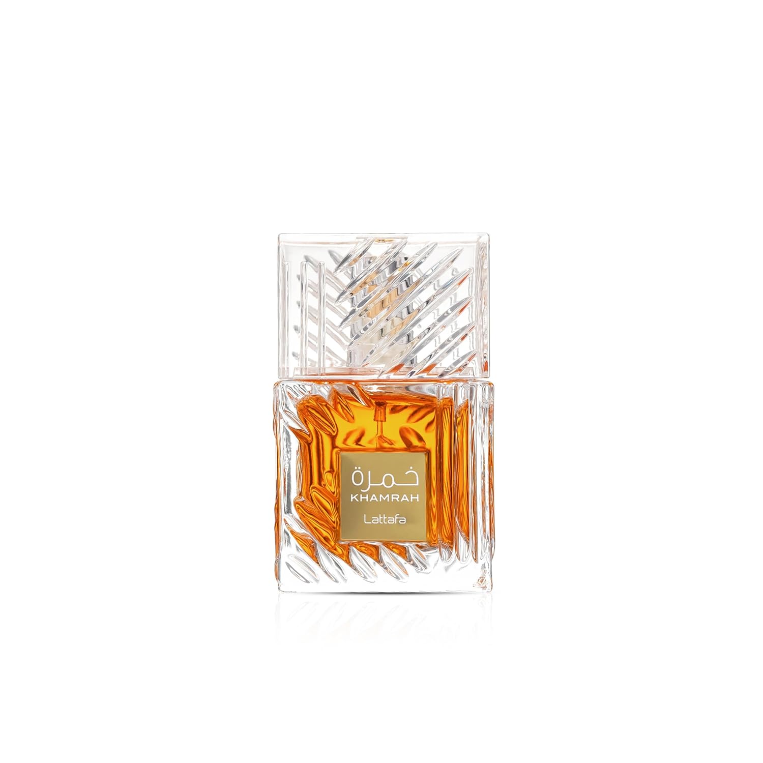 Lattafa Khamrah - Vanilla, Warm Spicy, Amber, Cinnamon - Eau de Parfum Long-Lasting Fragrance for Unisex, 3.40 Ounce / 100 ml
