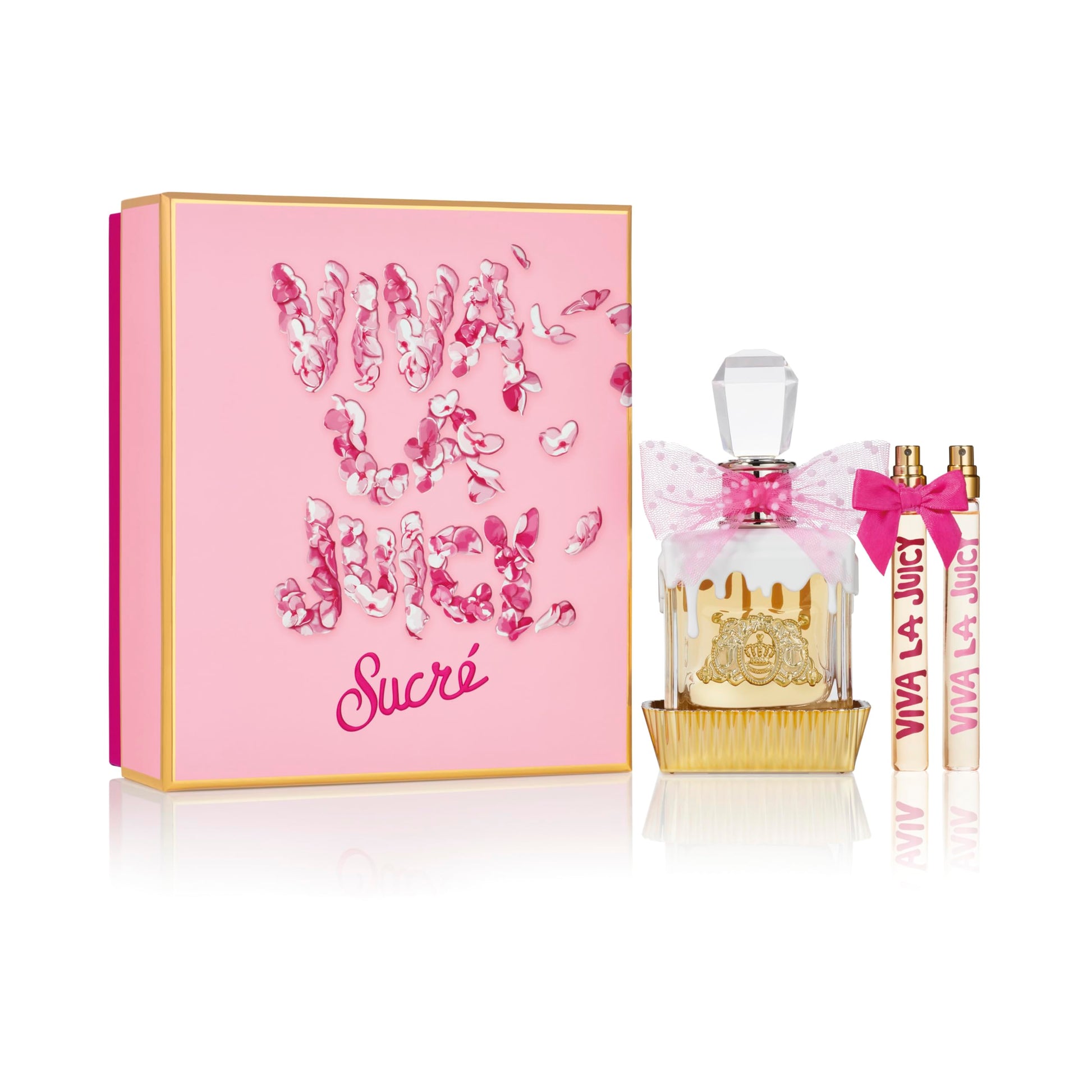 Juicy Couture Viva La Juicy Sucré Eau De Parfum, Women's Perfume with Notes of Peach, EDP Spray