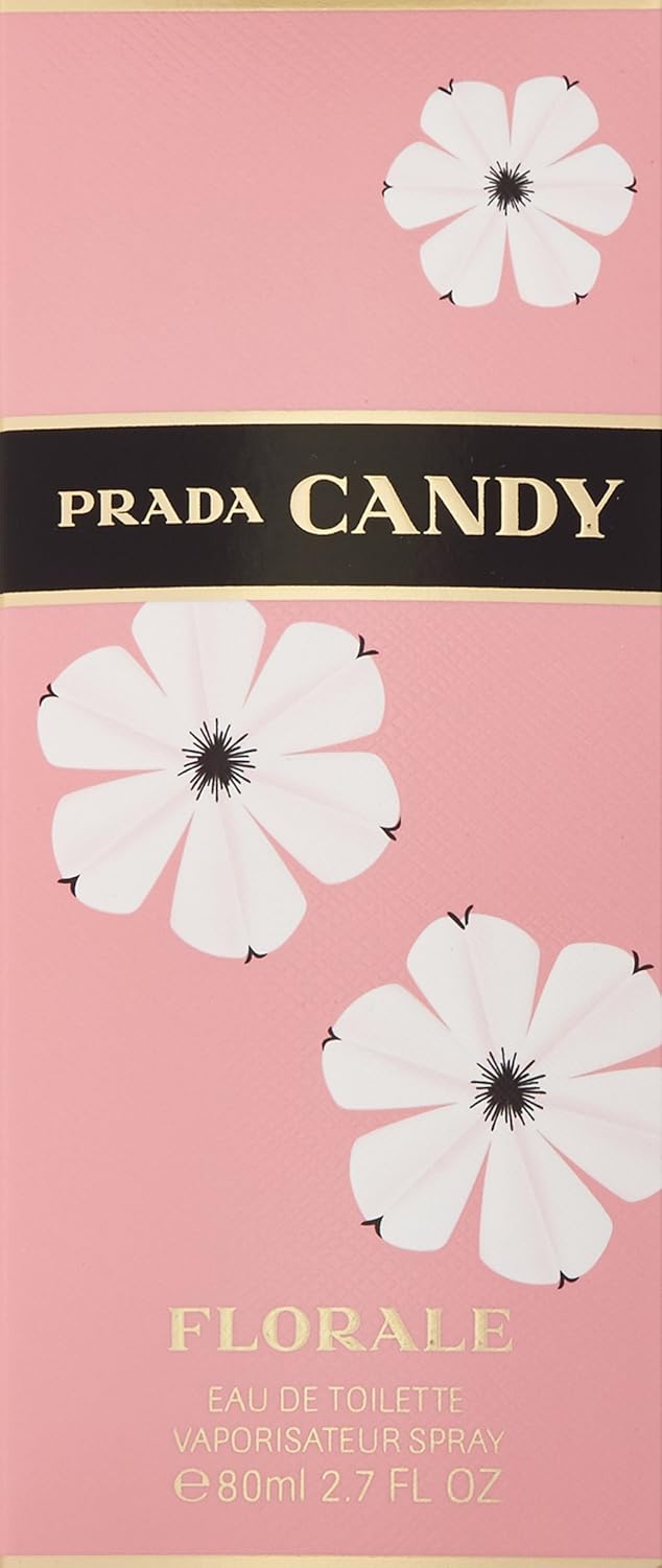 Prada Candy Florale Eau De Toilette Spray, 2.7 Ounce