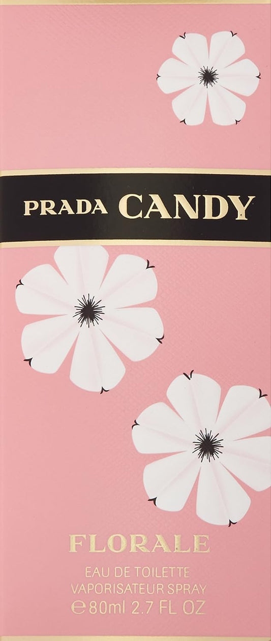 Prada Candy Florale Eau De Toilette Spray, 2.7 Ounce