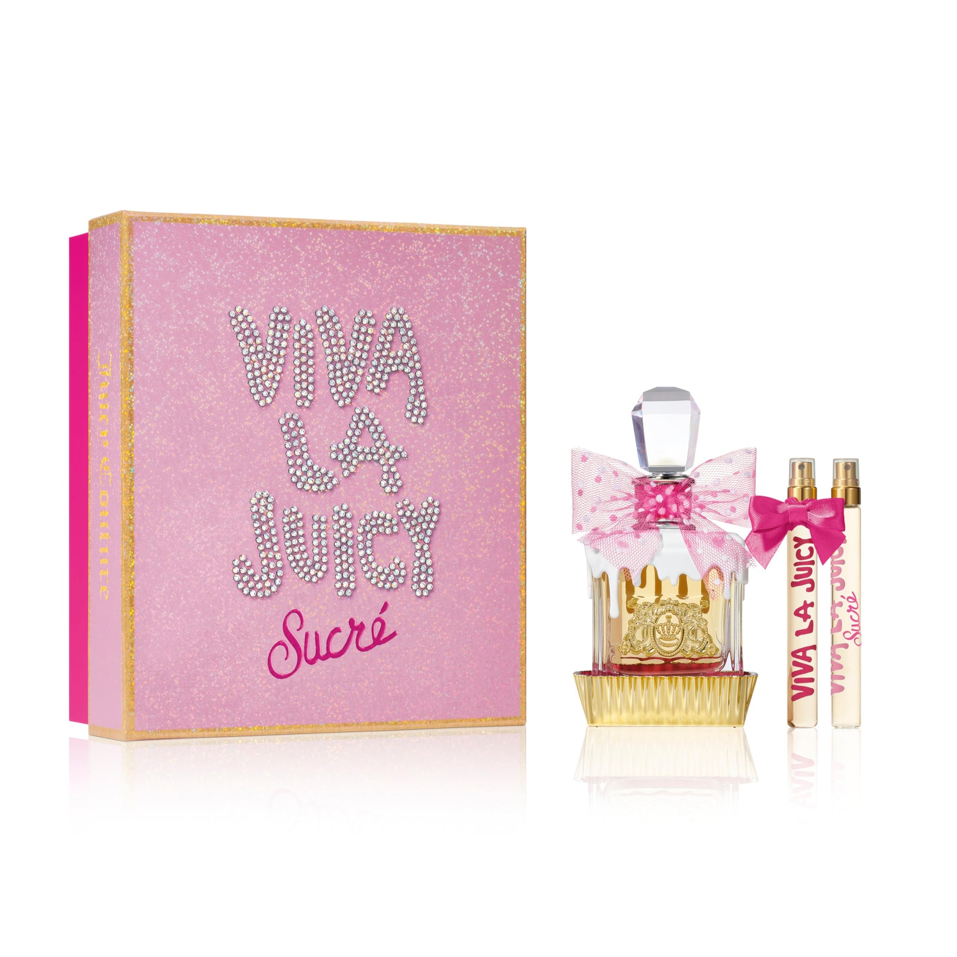 Juicy Couture Viva La Juicy Sucré Eau De Parfum, Women's Perfume with Notes of Peach, EDP Spray