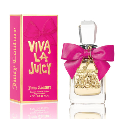 Juicy Couture Viva La Juicy Eau De Parfum, Women's Perfume with Notes of Mandarin, Gardenia & Caramel, Floral & Sweet, EDP Spray
