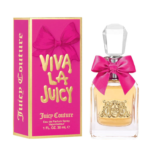 Juicy Couture Viva La Juicy Eau De Parfum, Women's Perfume with Notes of Mandarin, Gardenia & Caramel, Floral & Sweet, EDP Spray