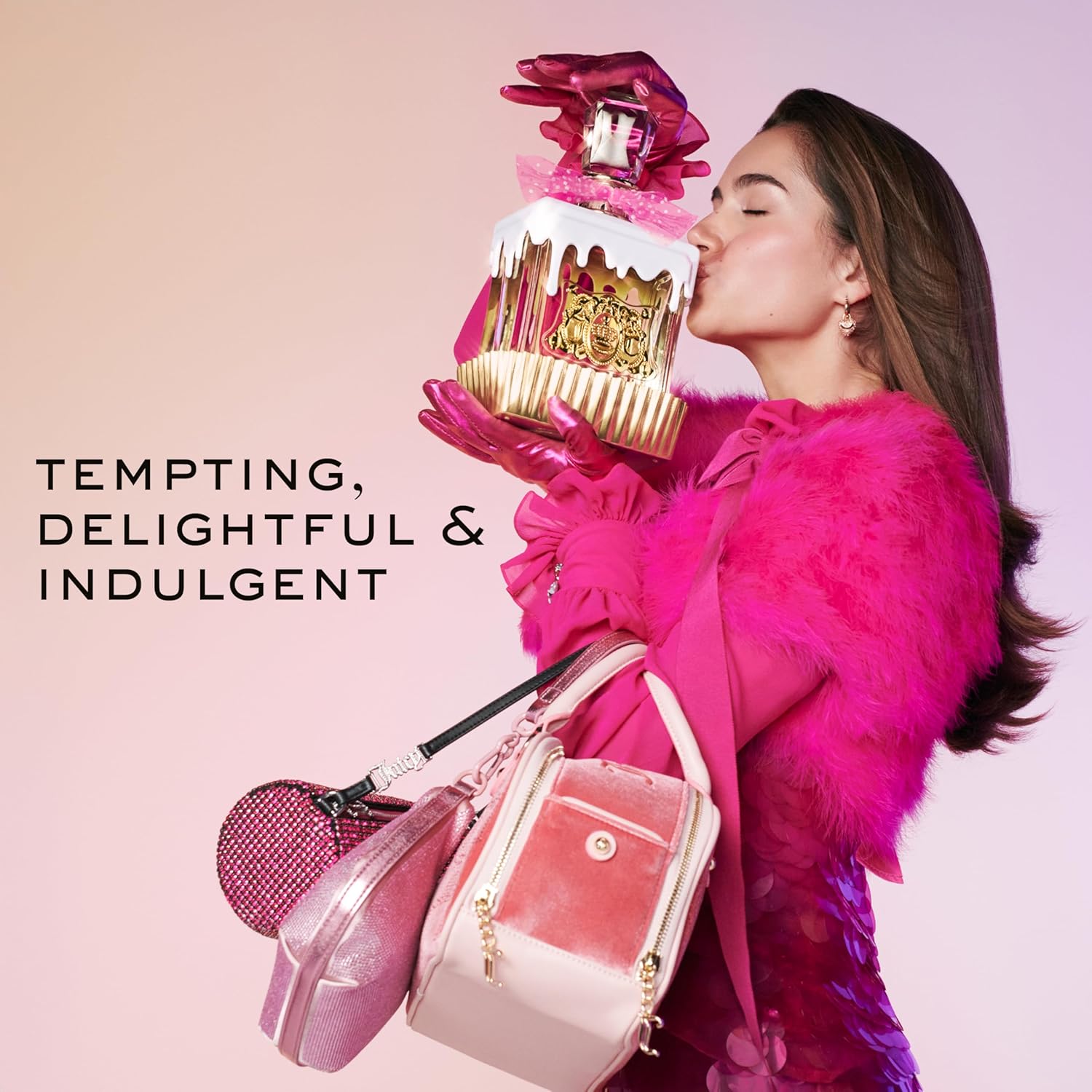 Juicy Couture Viva La Juicy Sucré Eau De Parfum, Women's Perfume with Notes of Peach, EDP Spray