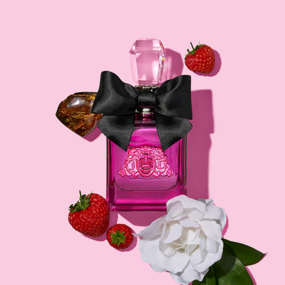 Juicy Couture Viva La Juicy Noir Eau De Parfum, Women's Perfume with Notes of Wild Berries, Gardenia & Amber - Fruity & Floral, EDP Spray