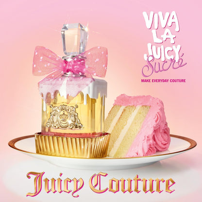 Juicy Couture Viva La Juicy Sucré Eau De Parfum, Women's Perfume with Notes of Peach, EDP Spray