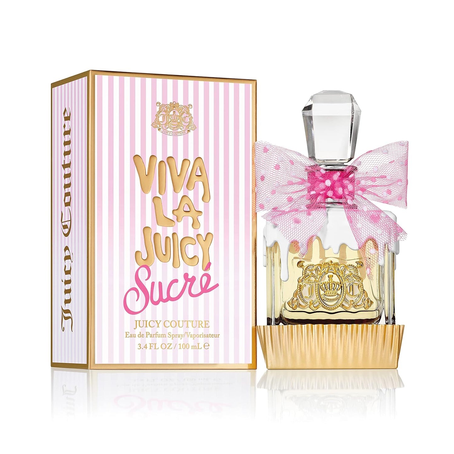 Juicy Couture Viva La Juicy Sucré Eau De Parfum, Women's Perfume with Notes of Peach, EDP Spray