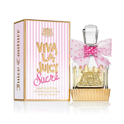 Juicy Couture Viva La Juicy Sucré Eau De Parfum, Women's Perfume with Notes of Peach, EDP Spray