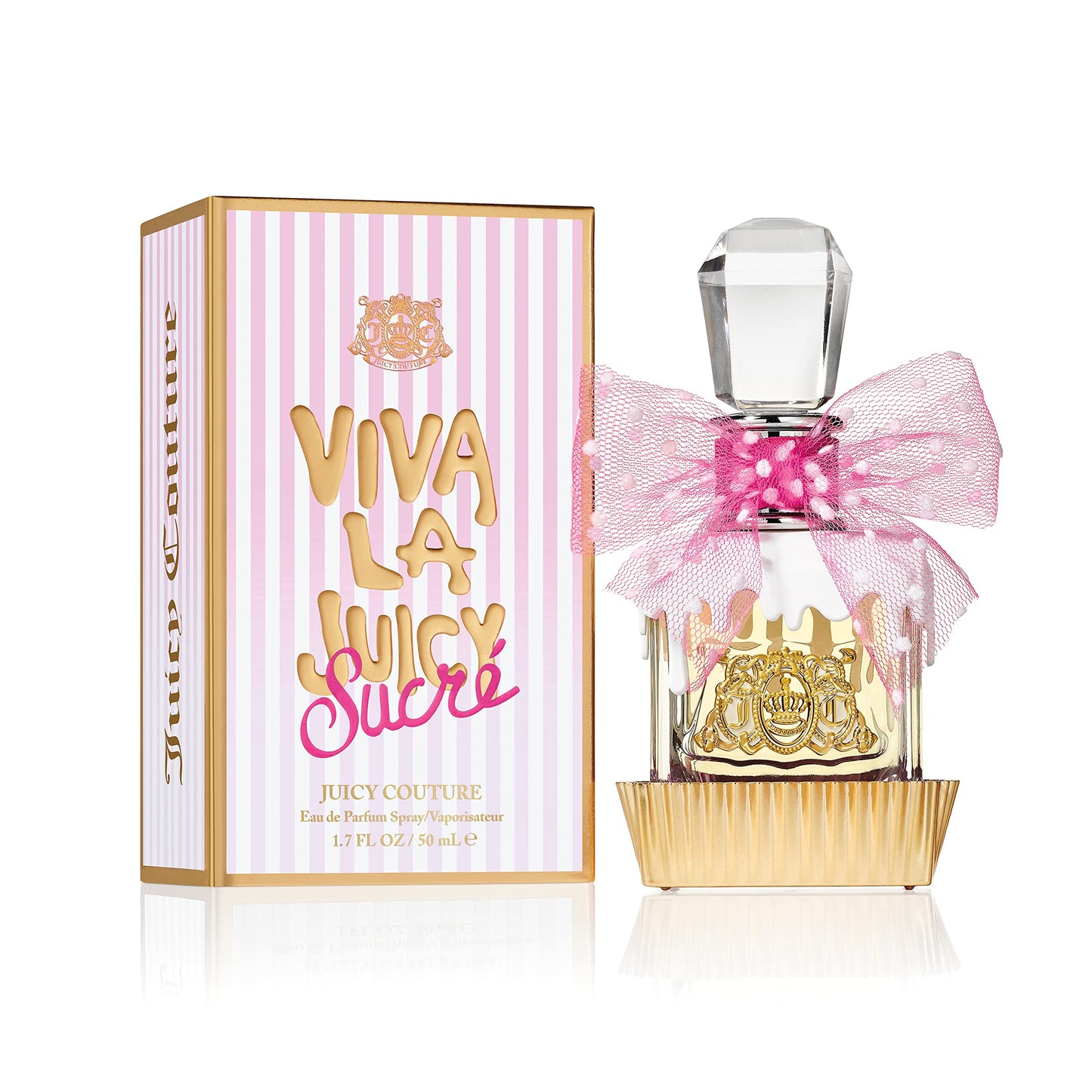 Juicy Couture Viva La Juicy Sucré Eau De Parfum, Women's Perfume with Notes of Peach, EDP Spray
