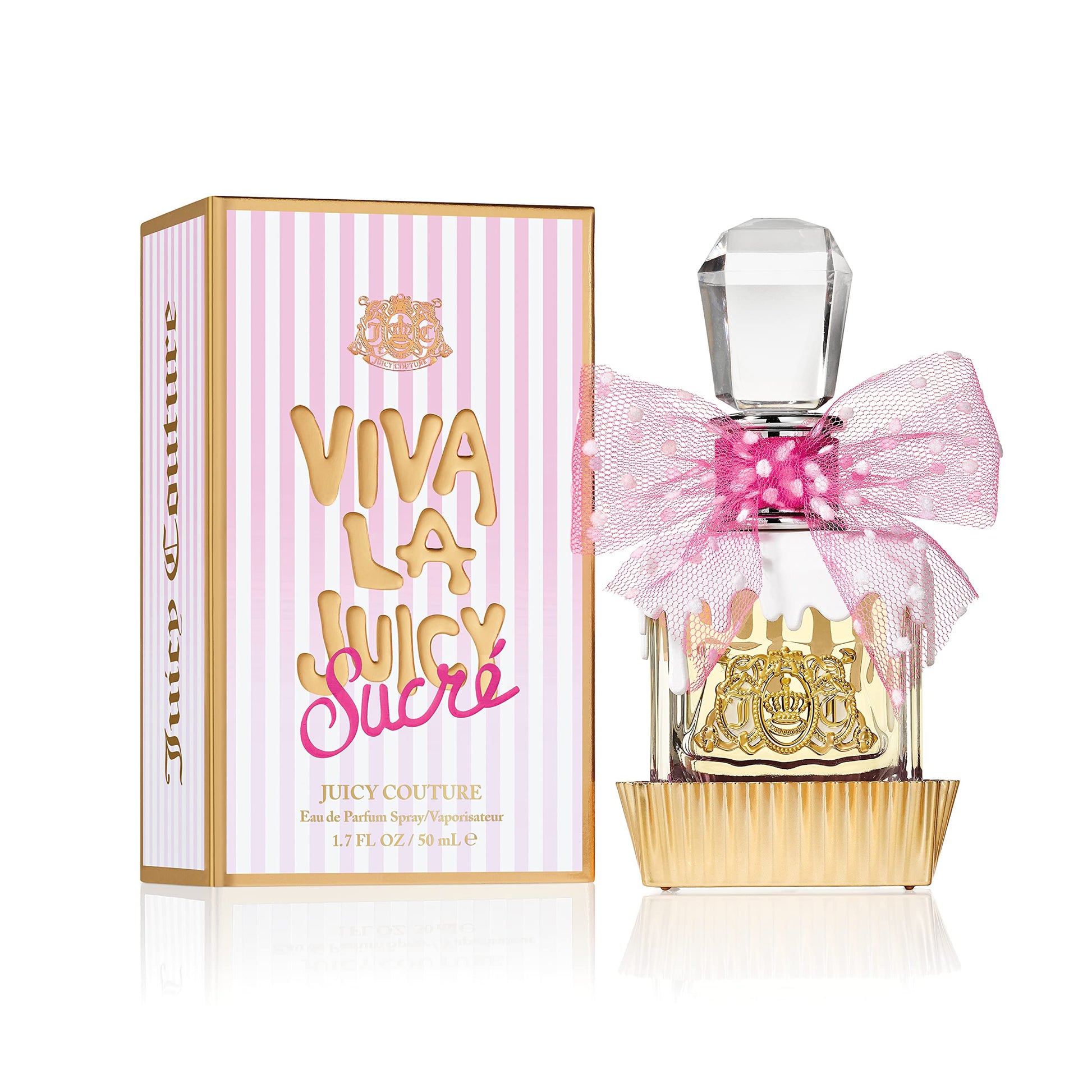 Juicy Couture Viva La Juicy Sucré Eau De Parfum, Women's Perfume with Notes of Peach, EDP Spray