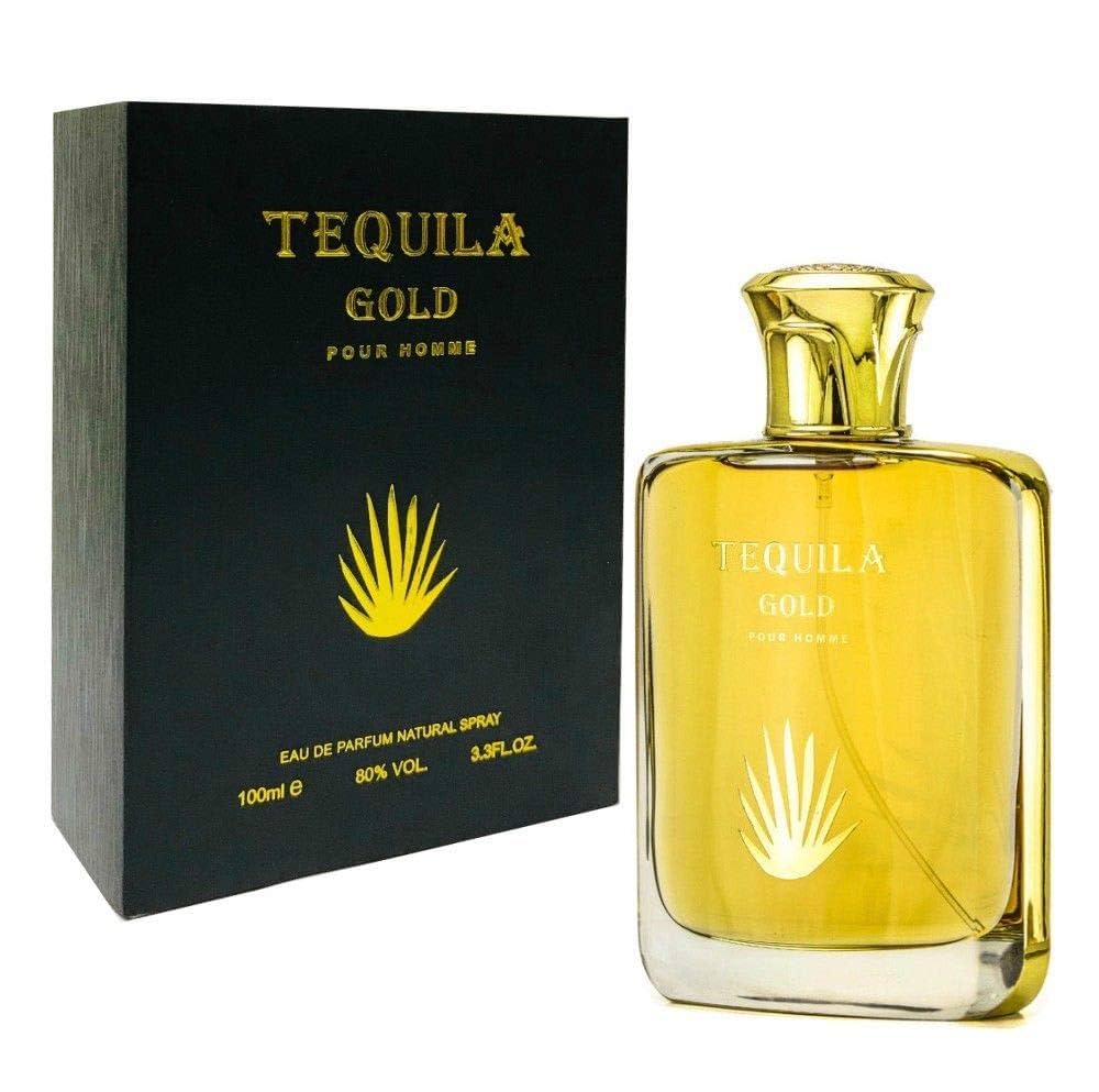 Tequila Gold Pour Homme for Men 3.3 oz / 100 ml Eau De Parfum Spray